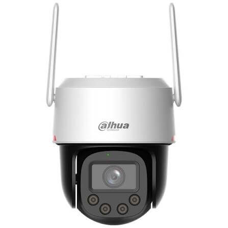 CAMARA WIFI DAHUA DOMO PT 8MP 3.6MM FULLCOLOR 30M WIZCOLOR MIC+SPEAKER PRESET-PATROL IP66 P8F-PV with 360° monitoring