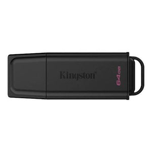 Memoria usb kingston datatraveler exodia 64gb usb-a 3.2 gen 1 dtxg2/64gb negro