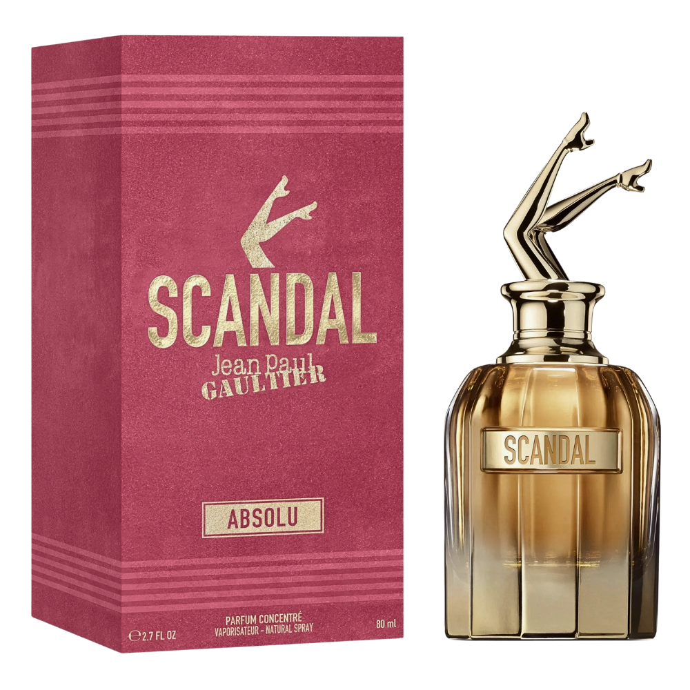 JEAN PAUL GAULTIER SCANDAL ABSOLU M PARFUM 80ML bottle and packaging