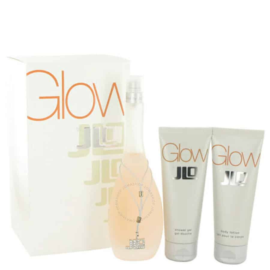 Estuche jlo glow edt 100 ml/ body lotion 75 ml/ shower gel 75 ml lady