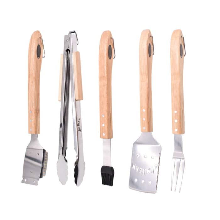 Jim Beam Set | Juego Utensilios Para Asar 5Pz Jb0198 Costa Rica