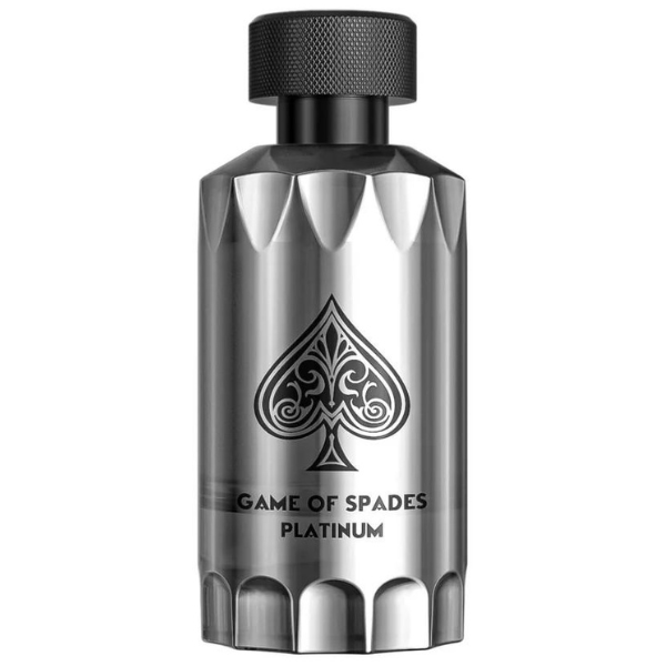 JO MILANO GAME OF SPADES ACE PLATINUM PARFUM bottle