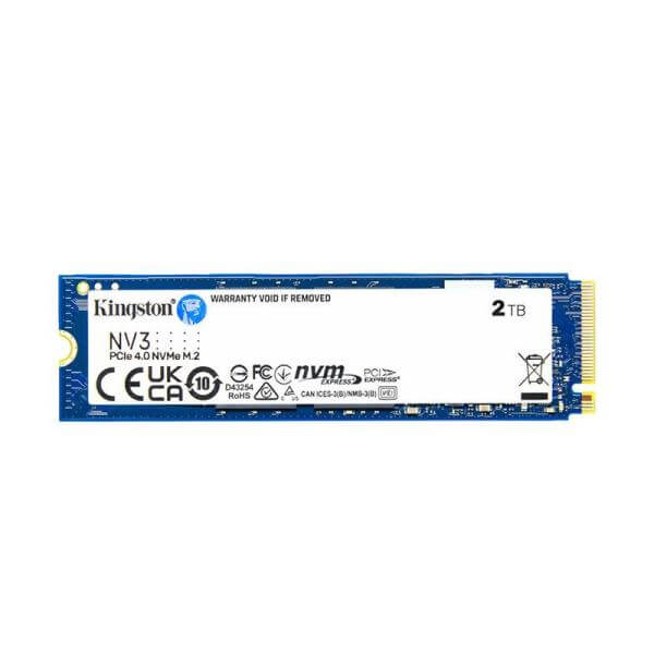 SSD 2TB KINGSTON NV3 M.2 2280 NVMe PCIe 4 high-performance M.2 NVMe SSD product image
