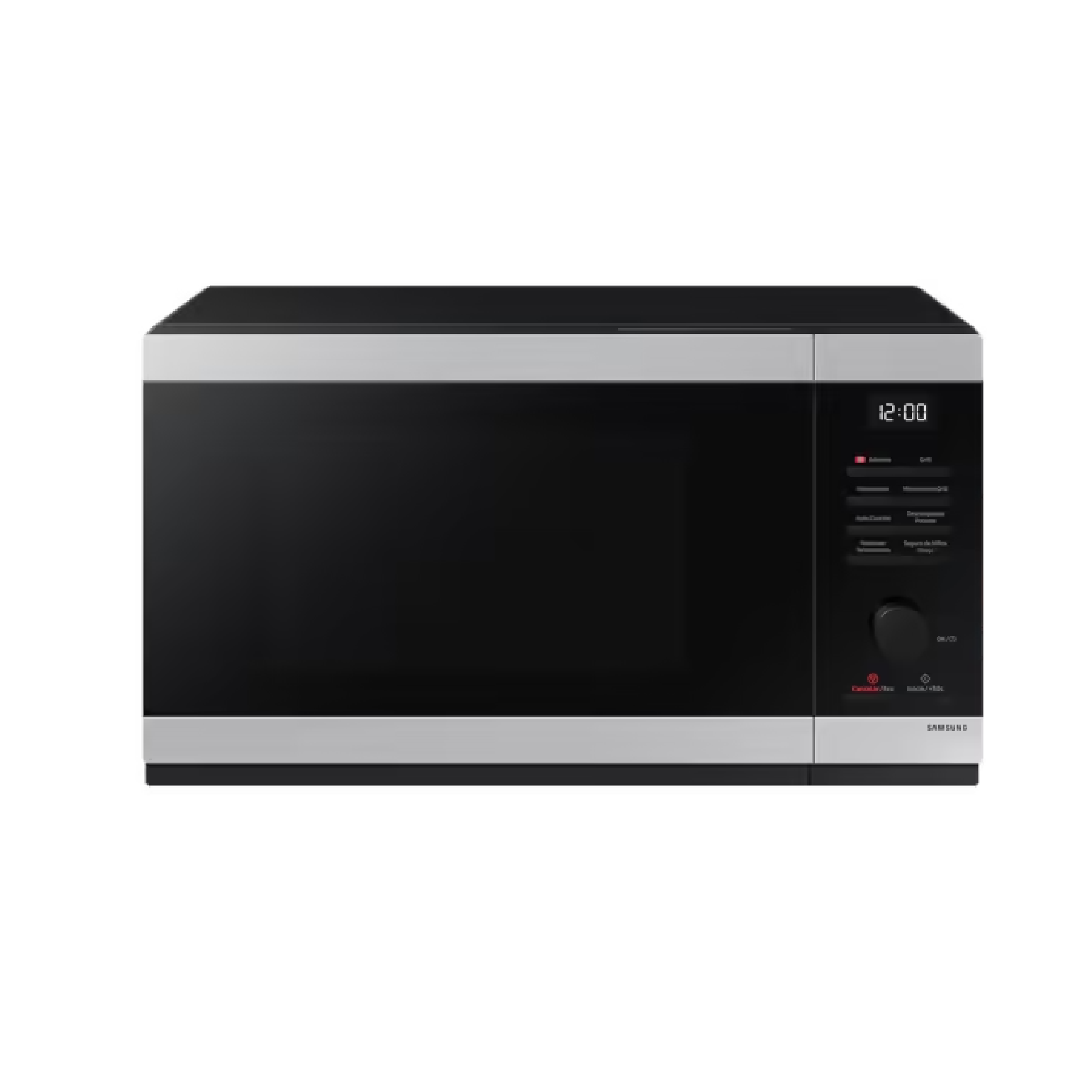 Microondas Samsung 1.1 Cu.Ft/32L Ceramic Enamel, Keep Warm Gris Productos De Cocina > Microondas Costa Rica