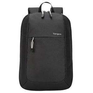 Mochila para laptop de 15.6 pulgadas, ligera, con bolsillo frontal y diseño elegante, marca Targus.