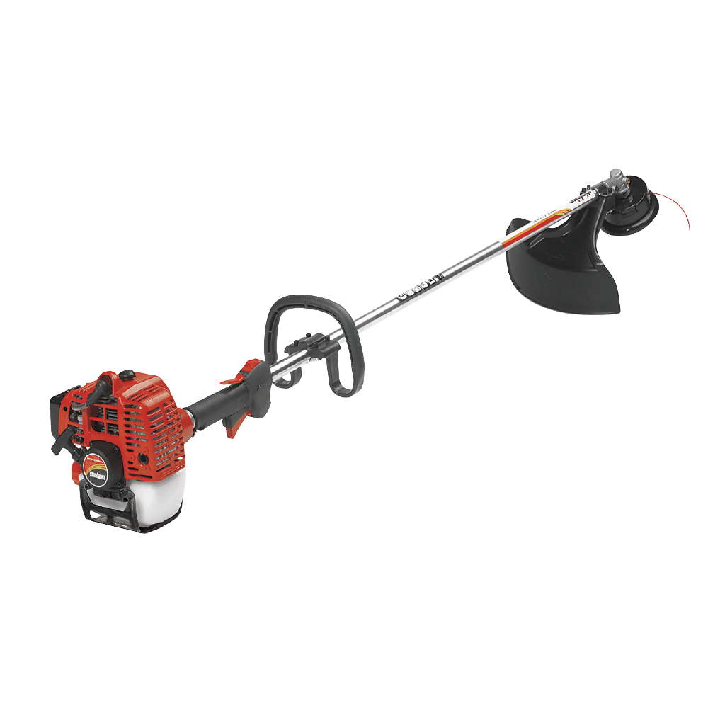 Motoguadaña Shindaiwa T230X con motor rojo y eje largo, desbrozadora ligera para jardinería y corte de maleza