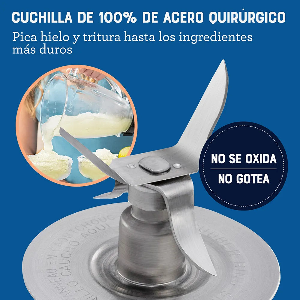 Licuadora Oster: Mini Picadora Con Capacidad De 1.5 Tazas, Control De Pulso, Tapa De Seguridad, Y Motor Potente En Un Diseño Compacto. Productos De Cocina > Licuadoras Costa Rica