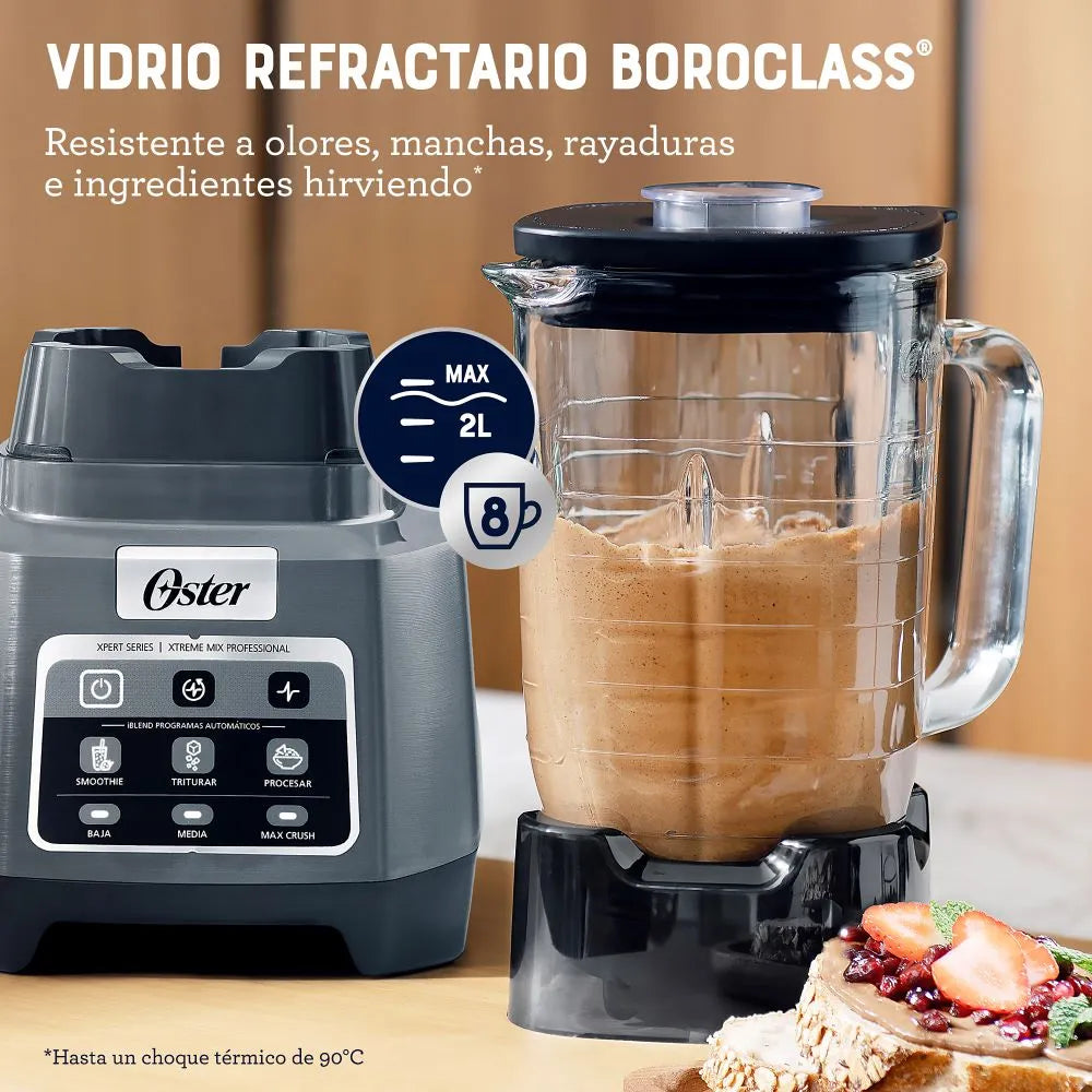 Oster® Licuadora Profesional Xtreme Mix Con Iblend Y Max Crush Con Tecnología Reversible Blstxpg-Bw Productos De Cocina > Licuadoras Costa Rica