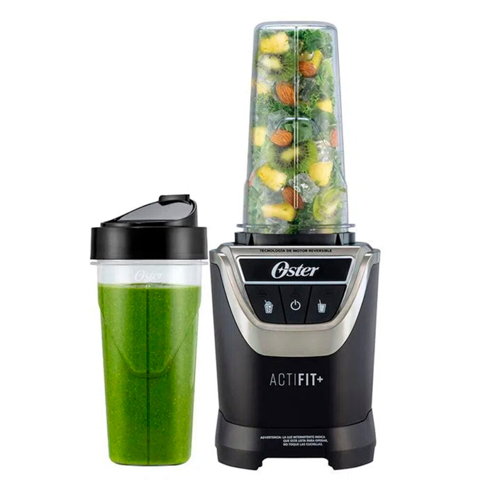 Licuadora Oster Xpert - Motor 2Hp - Tecnología Reversible - Cuchilla Diseñada Para Nutrientes - Incluye Vasos Blend´N Go - Color Negro Licuadoras Costa Rica