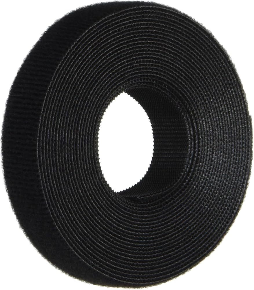 Brida tak-ty negra 15ft, material suave, ideal para su uso seguro.