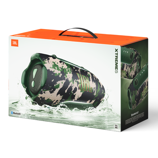 PARLANTE JBL XTREME 5 BLUETOOTH 6.0 IP68 130W AURACAST SQUAD CAMO JBLXTREME5SQUADAM