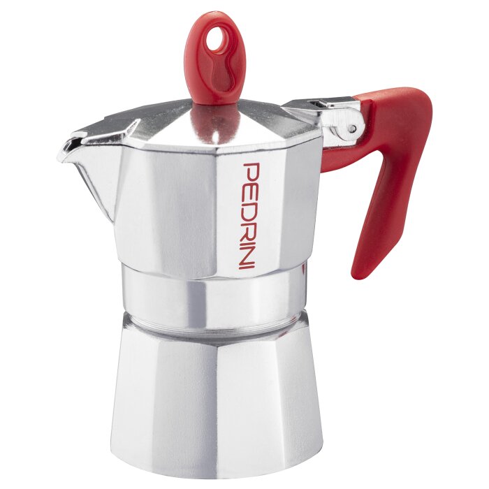 Pedrini Cafetera Italiana Kaffettiera Acero Pulido 6 Tazas 9084-0 Coffe Maker Costa Rica