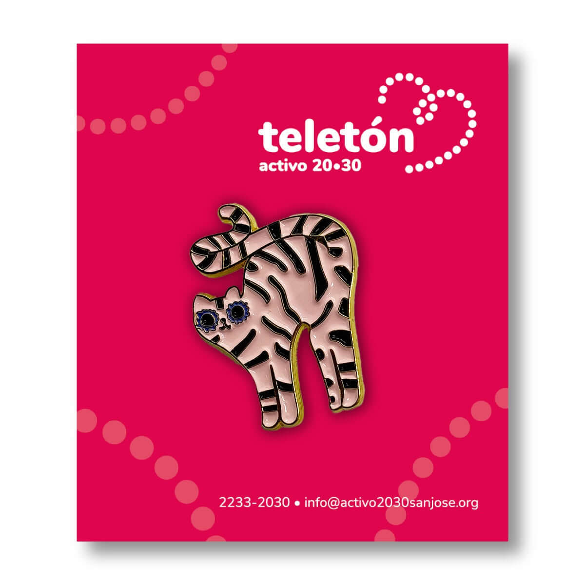 Pin Teletón donár Costa Rica