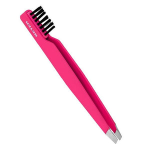 PINZA DE DEPILAR CON CEPILLO