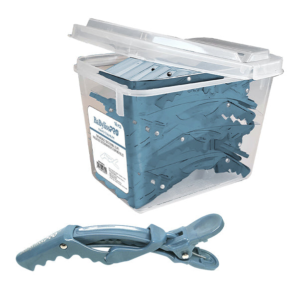 Pinza Expandible Para Seccionar - paquete de pinzas azules para seccionar cabello en caja transparente