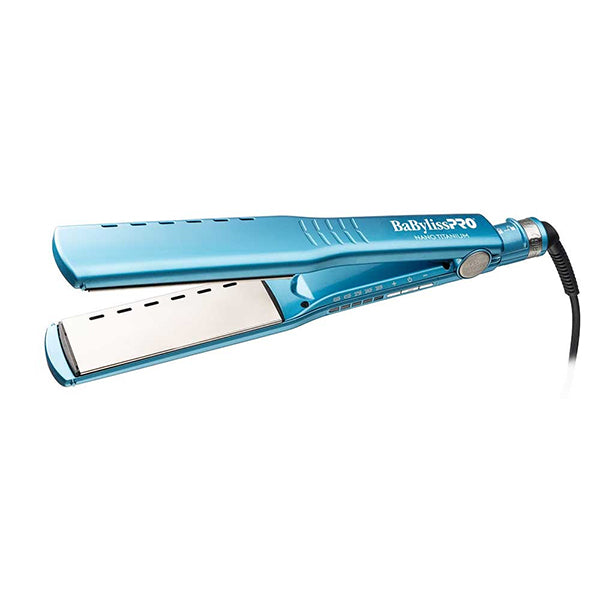 PLANCHA VENTED VENTI BABYLISS PRO blue vented hair straightener with ceramic plates and swivel cord