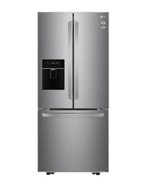 Refrigeradora LG French Door 22 Pies Cúbicos Plateada LM22SGPK