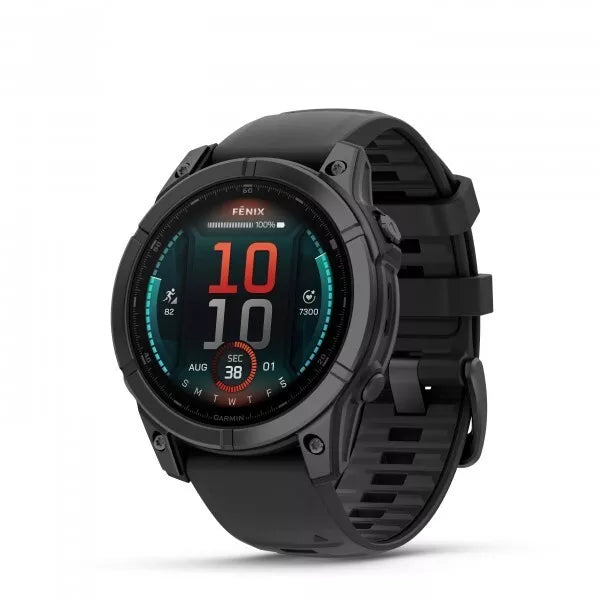 Reloj Garmin Fenix E 47Mm Gris / Negro Smartwatch Costa Rica