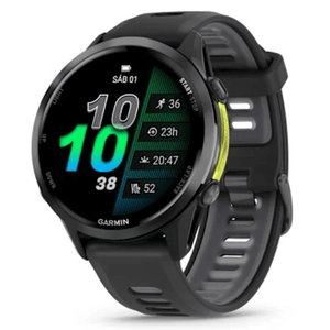 Reloj inteligente Forerunner® 970, negro, correa negro/blanco Costa Rica