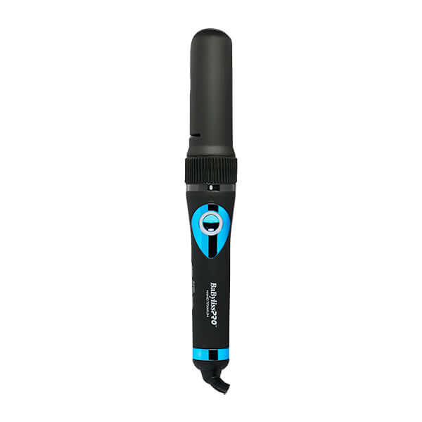 RIZADORA MIRACURL 3/4 BI BOLT EDI rizador eléctrico profesional negro y azul, vista frontal