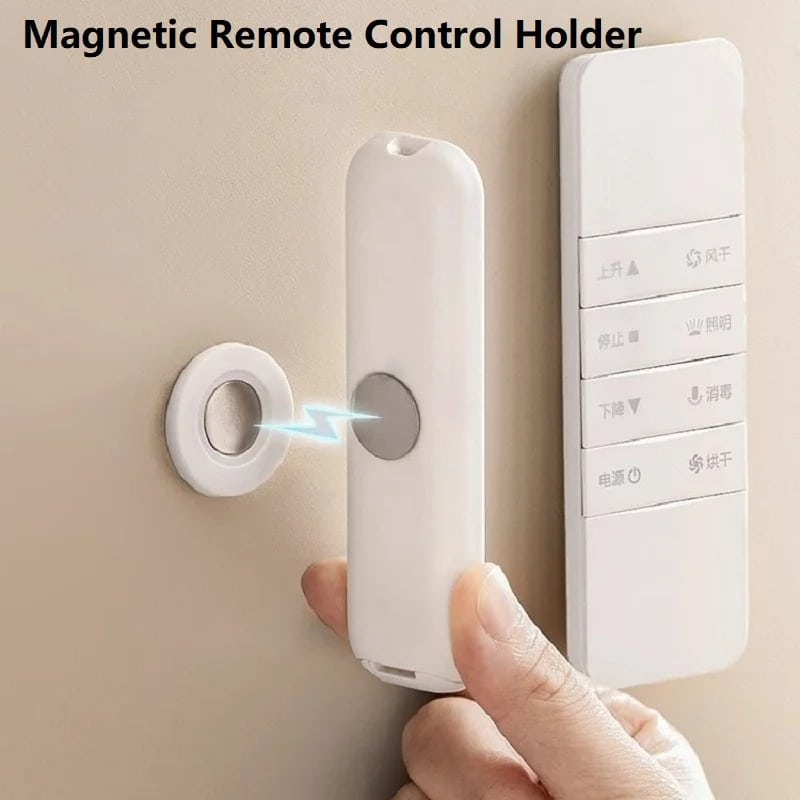 Soporte Magnético Para Control Remoto De Tv, Soporte De Pared Para Ventilador, Adhesivo Para Nevera, 2 Pares Gatgets Y Otros Productos Costa Rica