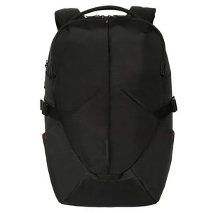 Mochila para laptop ecosmart negra con diseño ergonómico y compartimento para laptop.