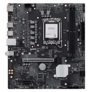 Tarjeta Madre MSI PRO H810M-E Intel H810 LGA1851 DDR5 Micro-ATX