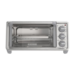 Horno Tostador Black+Decker TO4130-1SDLA 4 Rebanadas 1150W Acero Inoxidable