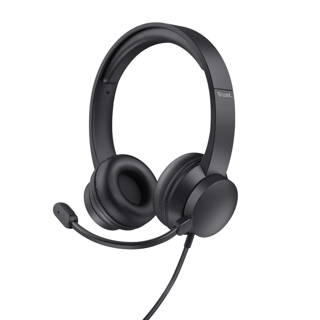 Trust headset supraaurales PC con diadema ajustable - 25087 Costa Rica