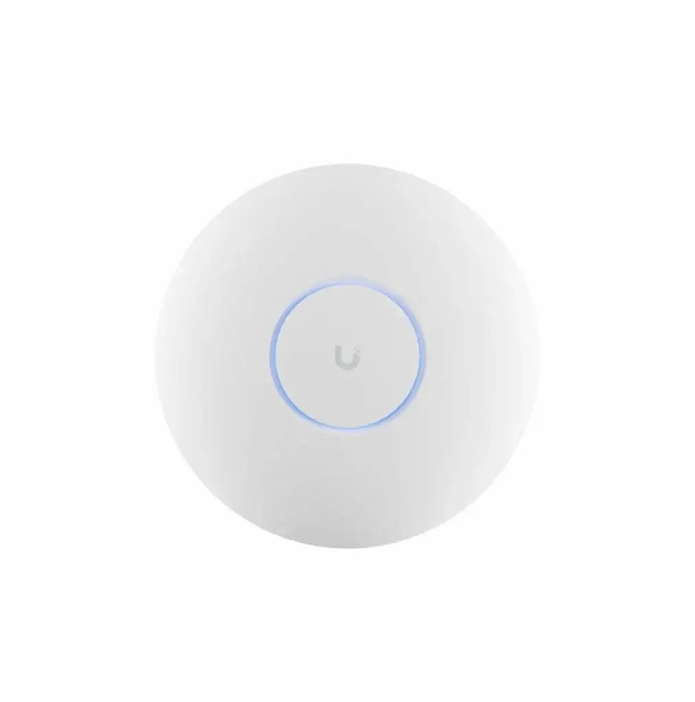Access Point WiFi 6 Pro doble banda, diseño minimalista y moderno, ideal para instalación en interiores.