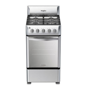 Cocina A Gas Whirlpool - 20 Pulgadas - Acero Inoxidable - 2 Parrillas Hierro Fundido Cocinas Costa Rica