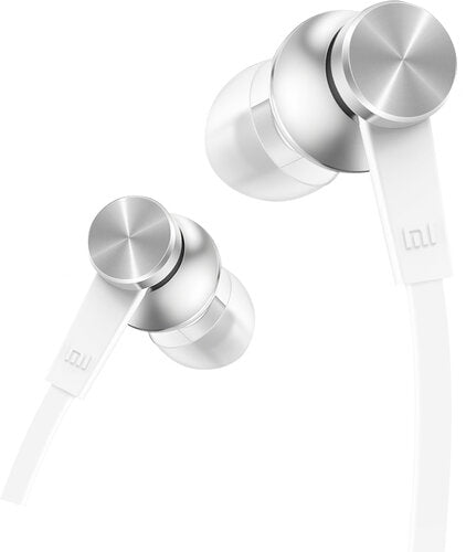 Xiaomi Mi In-Ear Headphones Basic 14274 Silver Silver - auriculares intrauditivos plateados con conector 3.5mm y micrófono