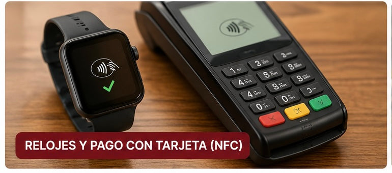 Relojes y pago con tarjeta (NFC)