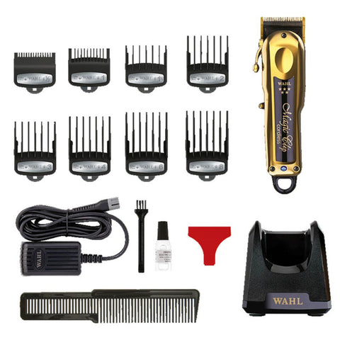 Cortadora de Cabello Profesional Inalámbrica Wahl Magic Clip Gold 8148-708 Edición Limitada