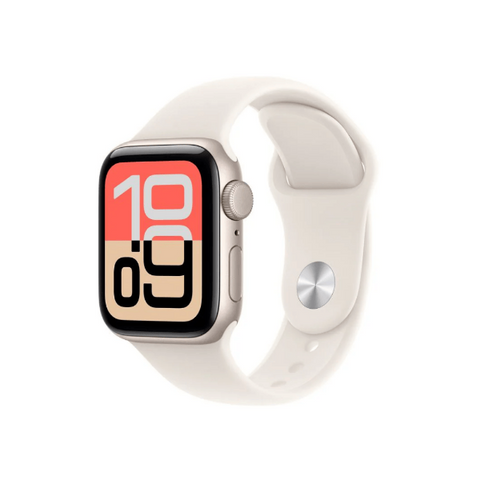 Apple Watch SE3 44mm Dorado con pantalla Retina y diseño de aluminio dorado