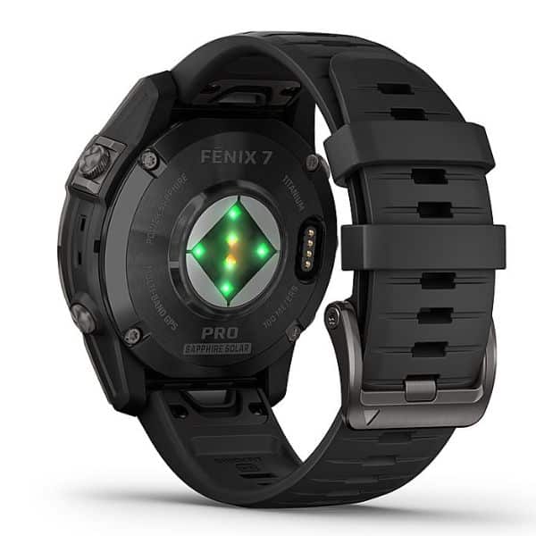 Reloj Garmin Fenix 8 47Mm Solar Sapphire Titanio Dlc Gris