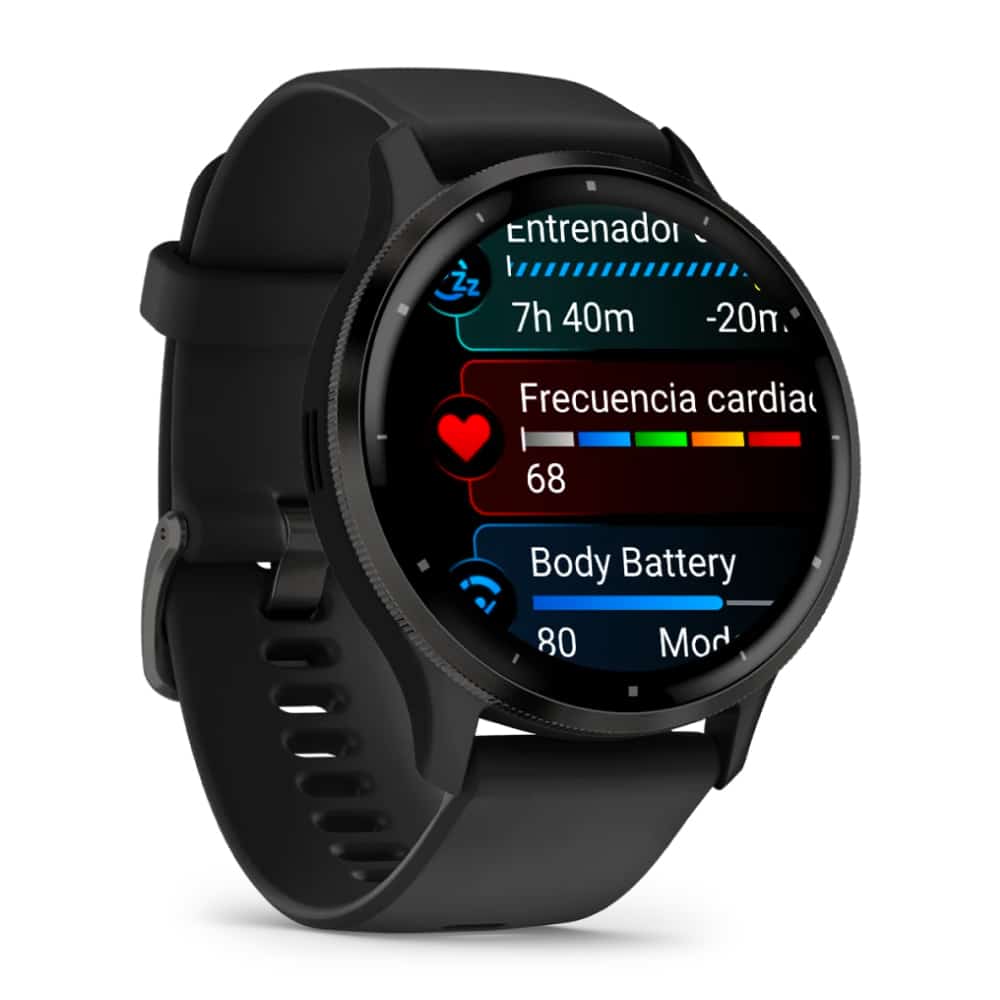 Reloj Inteligente Garminvenu 3 Negro Smartwatch Costa Rica