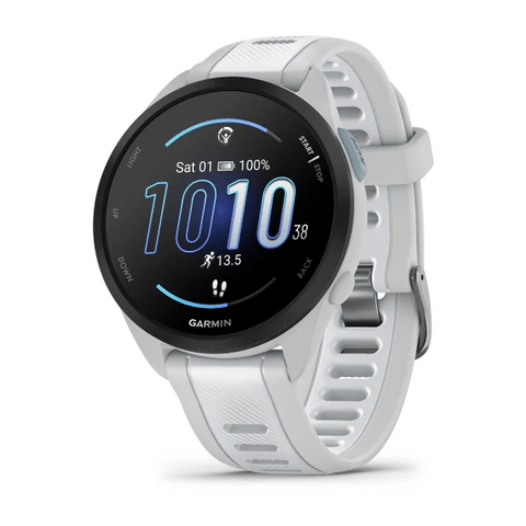 Reloj Inteligente Garminforerunner 165 Blanco Smartwatch Costa Rica