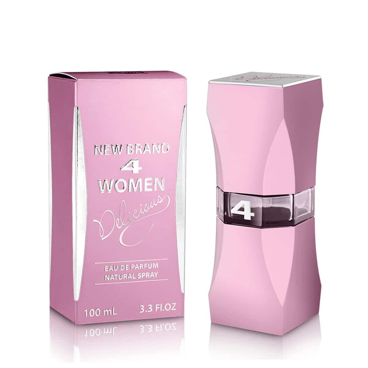 New Brand 4 Women Delicious Edp 100Ml Lady