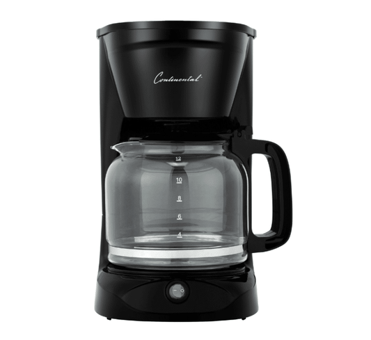 Coffeemaker C/Filtro Perm. 12 Tazas Negro Continental Ce-Cm249Cr