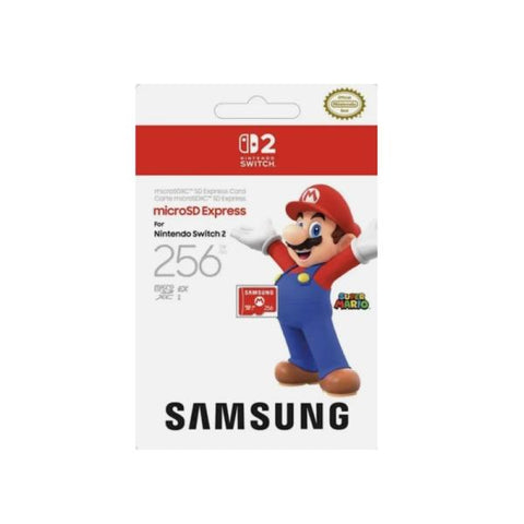 TARJETA DE MEMORIA SAMSUNG P9 EXPRESS MICROSD EXPRESS 256GB PARA NINTENDO SWITCH 2