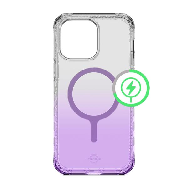 FUNDA ITSKINS SUPREME R PARA APPLE IPHONE 14 PRO MAX 6.7" CON MAGSAFE SPARK LIGHT PURPLE