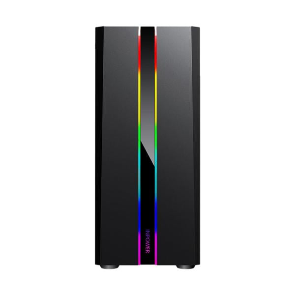 Case Gaming Rgb Eagle Warrior Tlaloc Cg05Rdra002C L400 Mid Tower 1 Ventilador De 120Mm Con Vidrio Lateral Y Tira Rgb (Incluye Pequeño Control Board