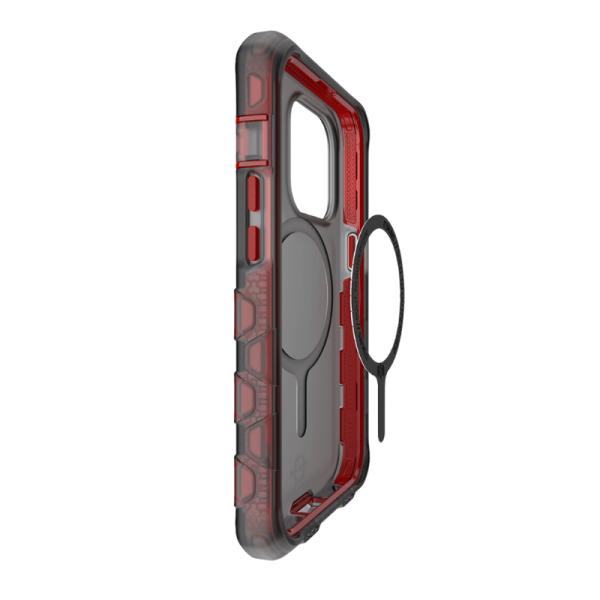 ITSKINS CASE FOR APPLE IPHONE 14 PRO MAX (6.7") VAULT R // FROST WITH MAGSAFE side view