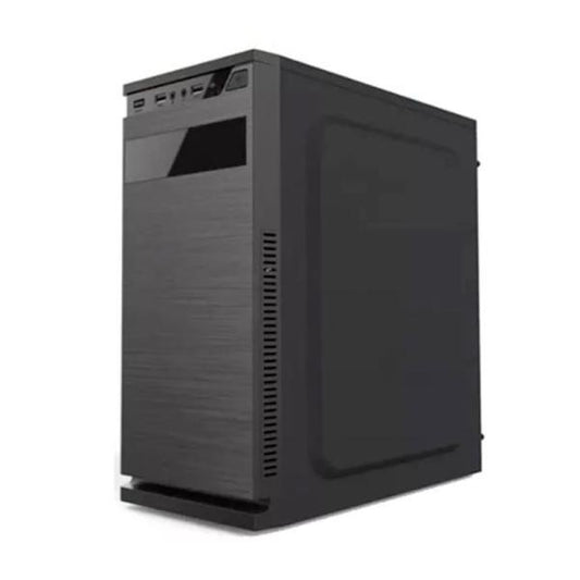 Case Abvia K01 Mini Tower Sin Ventilación Incluida Con Panel Frontal Cerrado Con Bahía Odd