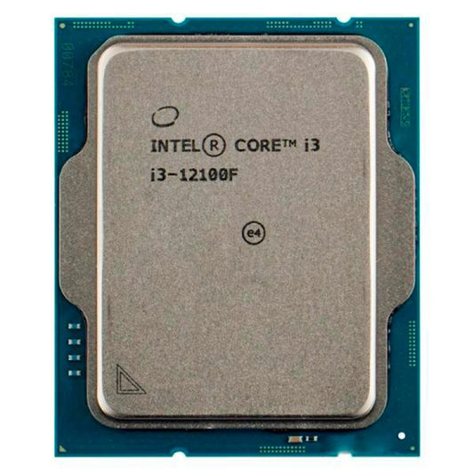 PROCESADOR INTEL CORE I3-12100F 12VA GEN 3.3 GHZ LGA 1700 BX8071512100F