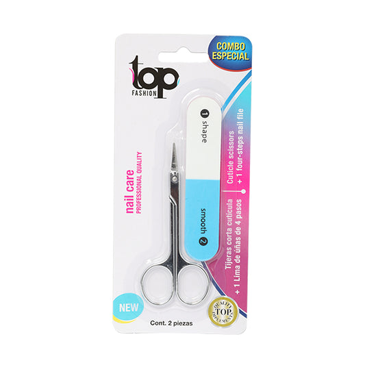 TIJ CORTA CUTÌCULA +LIMA DE 4 PASOS