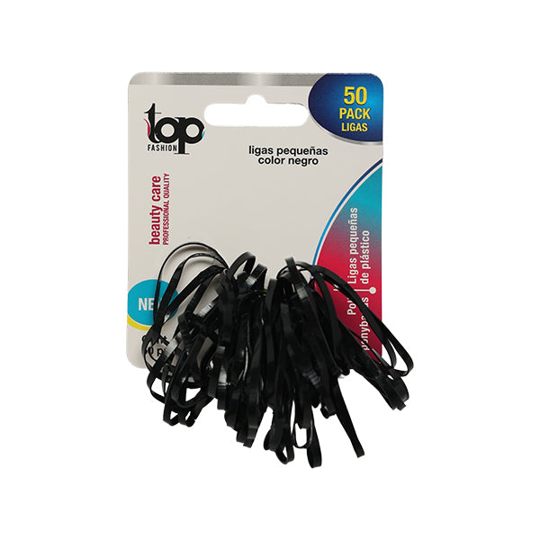 Ligas Pequeña Plastica Negra