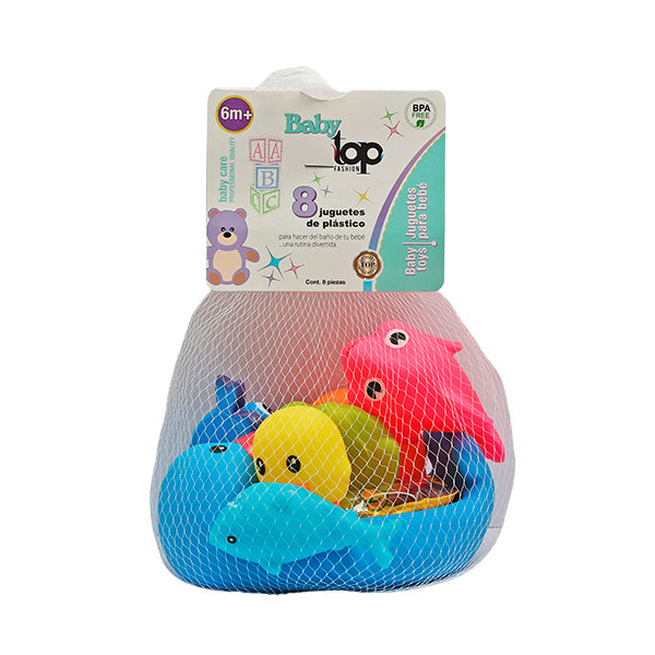 BABY 8 JUGUETES DE PLASTICO