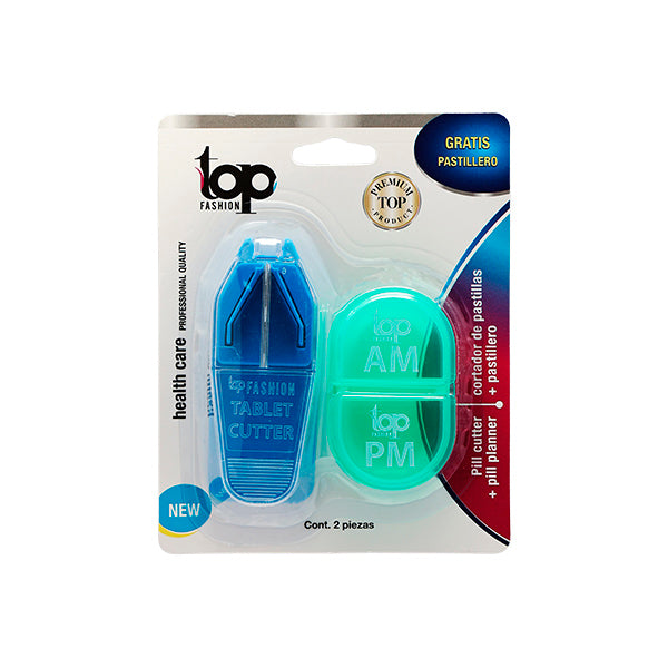CORTADOR DE PASTILLAS + PASTILLERO